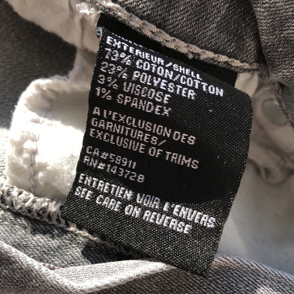 PREMIUM TRIBAL GRAY AUDREY MID-RISE STRAIGHT JEANS 12/31x29 ⭐️ - Picture 5 of 14